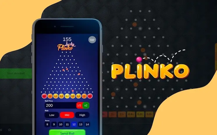 Plinko game interface